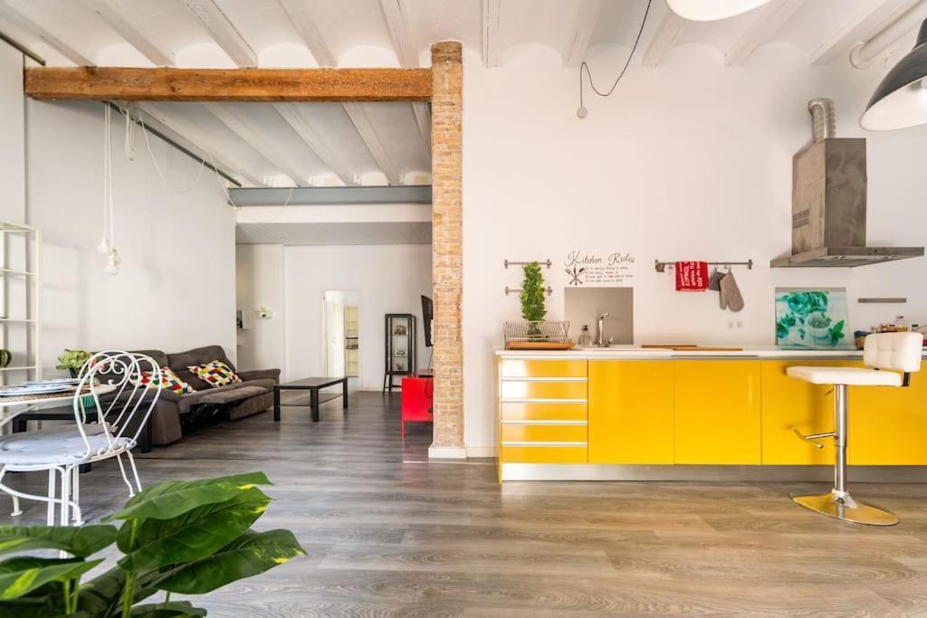 120 Sqm Loft-Style Apartment Beach Royal Marina Valencia Ngoại thất bức ảnh